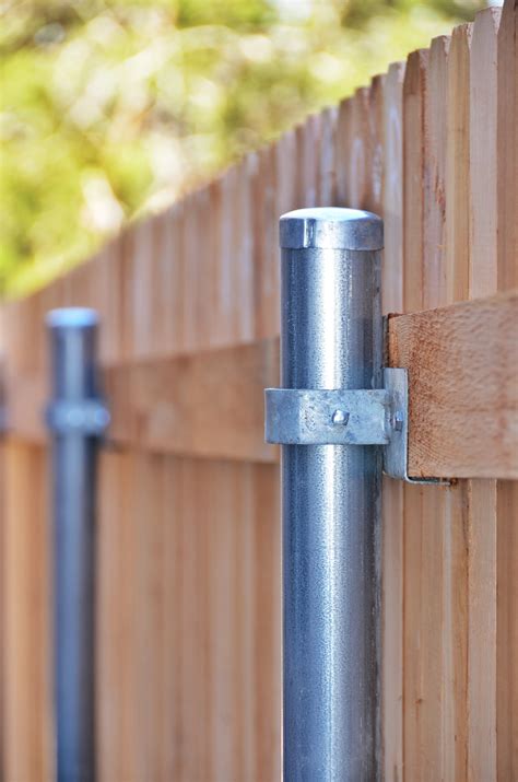 metal fixings for fence posts